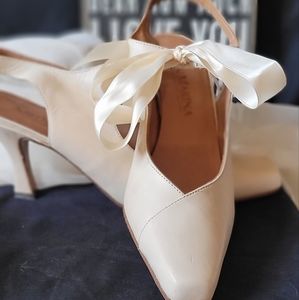 Wedding Shoes - cream, sz39